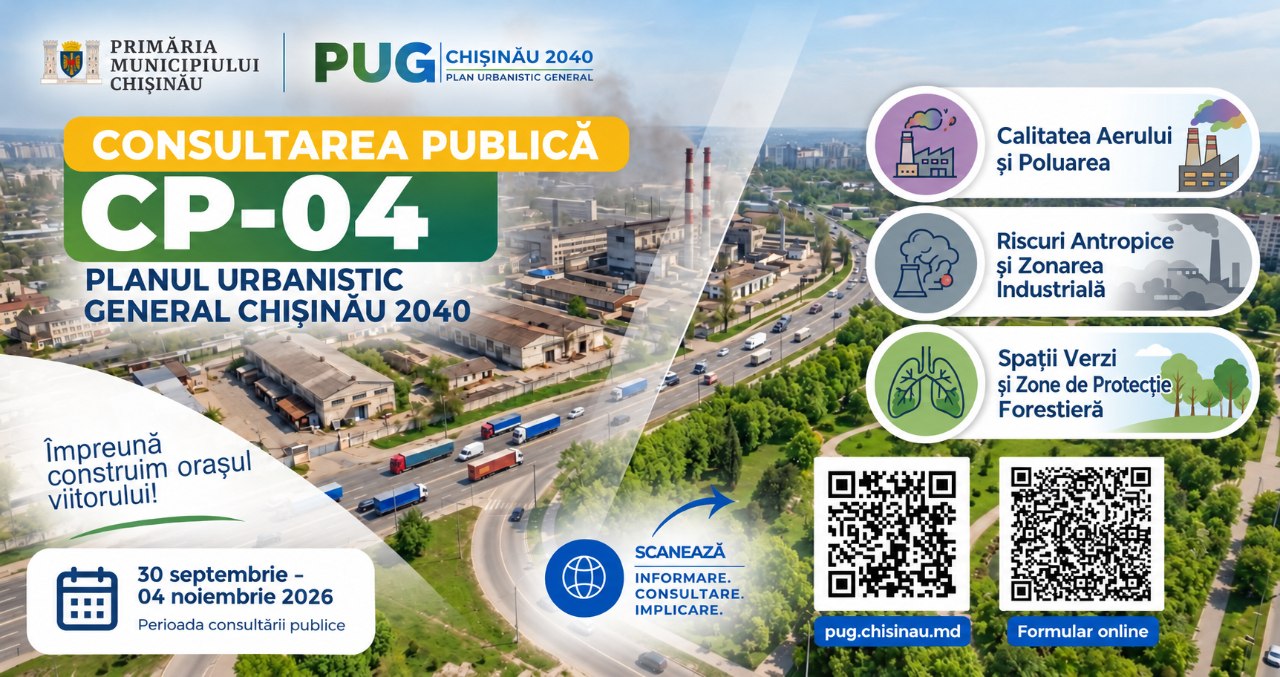 Siguranța orașului începe de la sol: ce propune noul studiu de mediu și riscuri pentru Chișinău