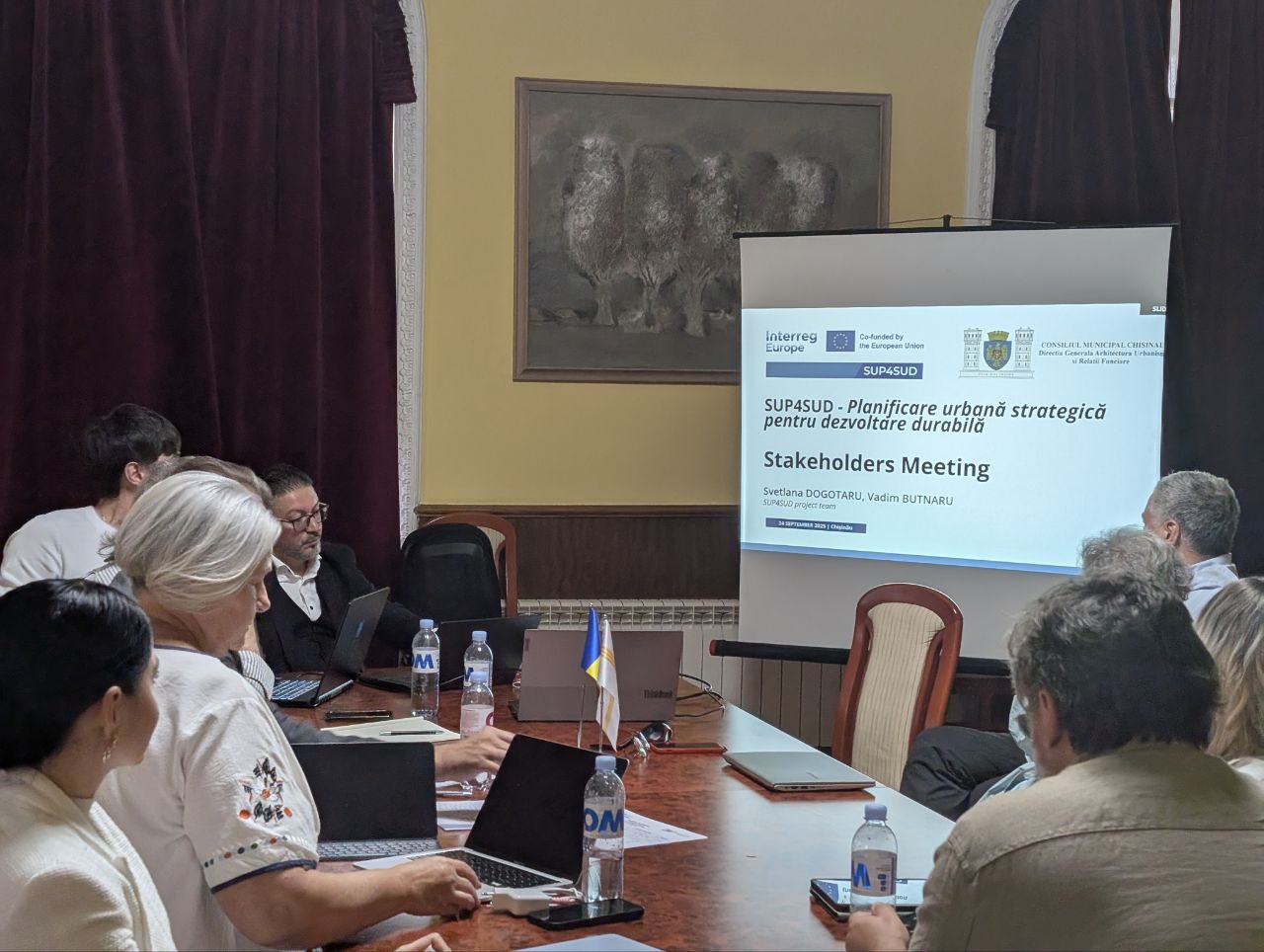 Ședința inițială cu actorii interesați în cadrul proiectului „Planificare Urbană Strategică pentru Dezvoltare Durabilă” (SUP4SUD)