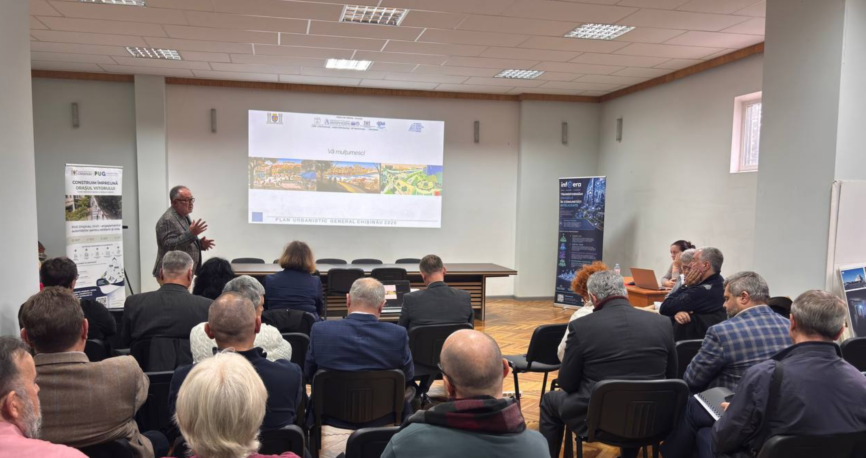 Dialog cu arhitecții și urbaniștii privind viitorul dezvoltării orașului