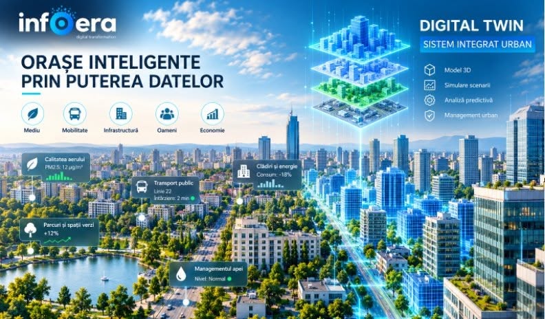 Digital Twin — Inovație necesară pentru edificarea orașelor inteligente