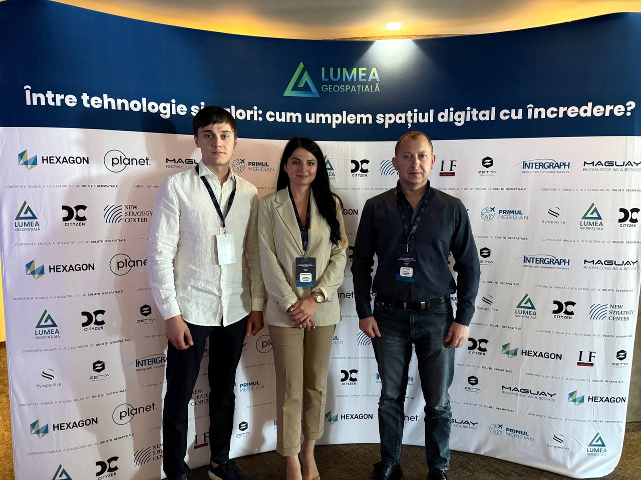 Participarea la Conferința anuală „Lumea Geospațială 2025”